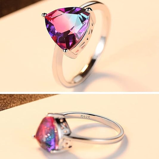 Colorful Gemstone Fashion Ring - Stylish 3Sixty5