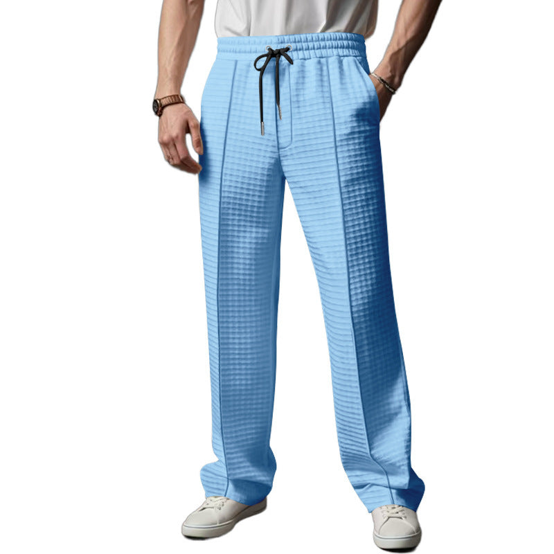 Light blue Stylish 3Sixty5 Momentum Fit Joggers with a relaxed fit and adjustable drawstring waistband