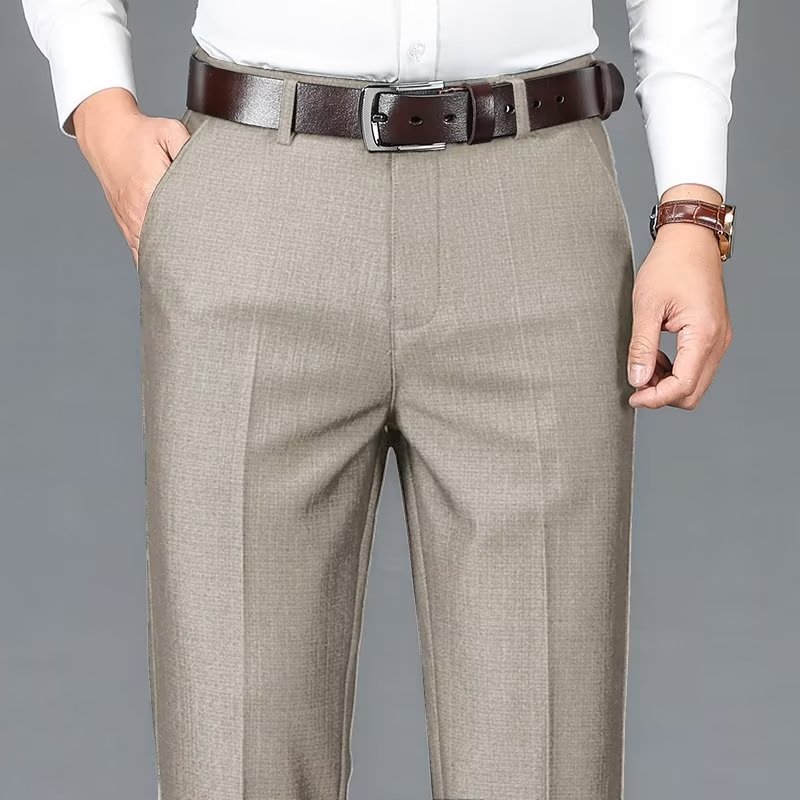 SharpLook Pro-Fit business trousers in light gray with a sleek design, perfect for professional attire