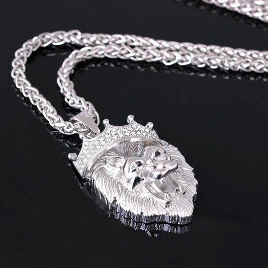 Street Style Lion King Pendant Necklace - Stylish 3Sixty5