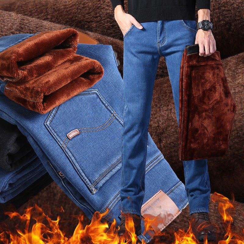 Veluxe Warm Formal Trousers for Men - Stylish 3Sixty5