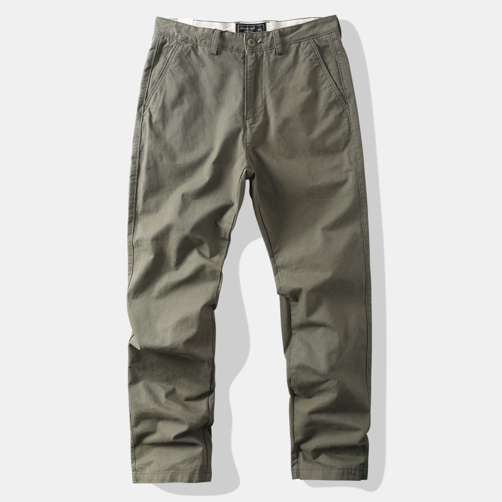 Stylish 3Sixty5 freedom fit trousers in green for a comfortable and casual look