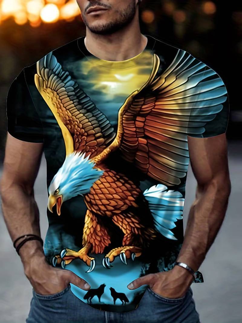 Apex Eagle Statement Tee - Stylish 3Sixty5