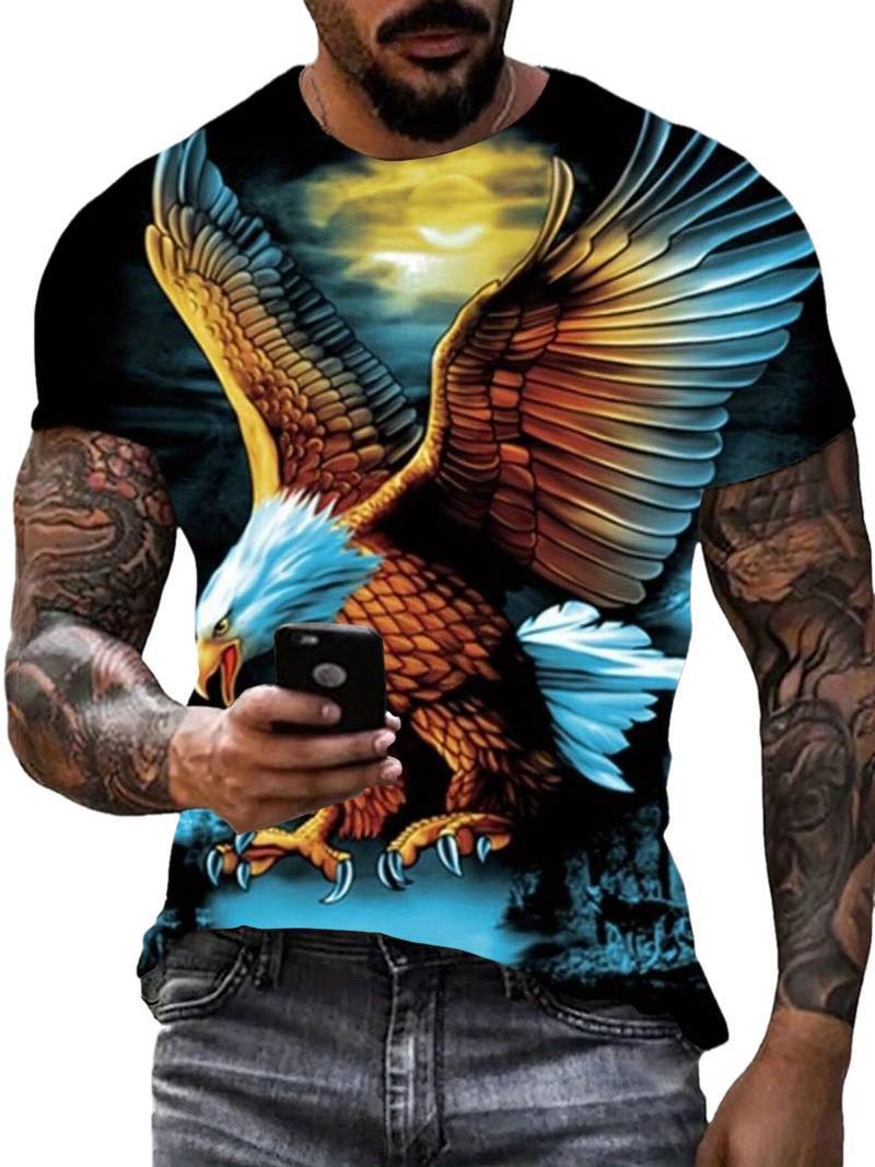 Apex Eagle Statement Tee - Stylish 3Sixty5