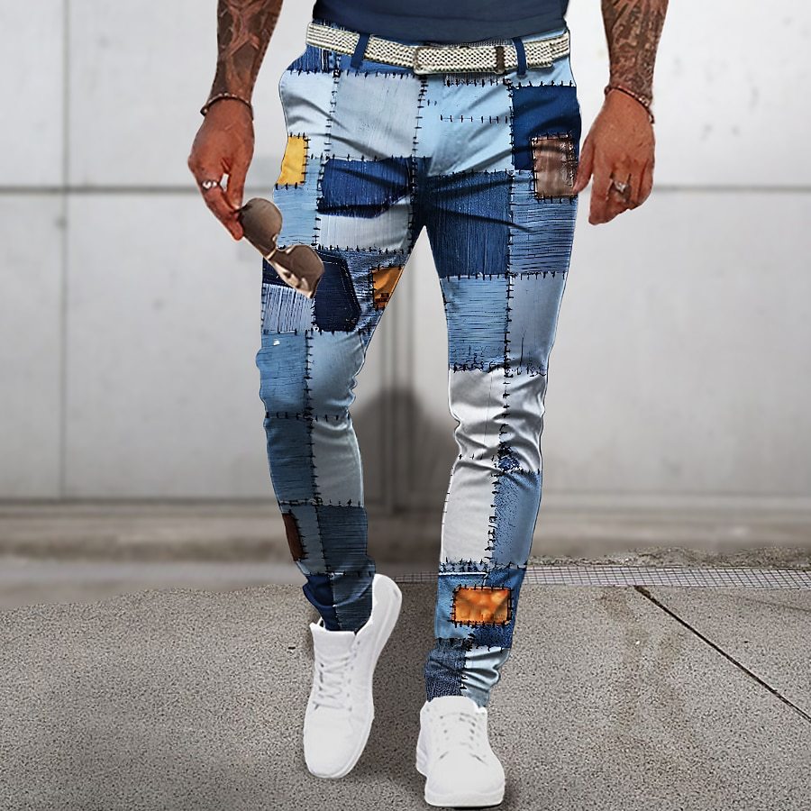Bold Printed Men's Pants - Stylish 3Sixty5