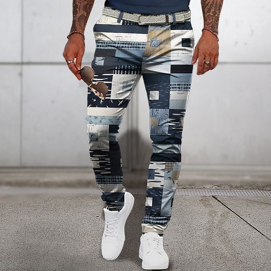 Bold Printed Men's Pants - Stylish 3Sixty5
