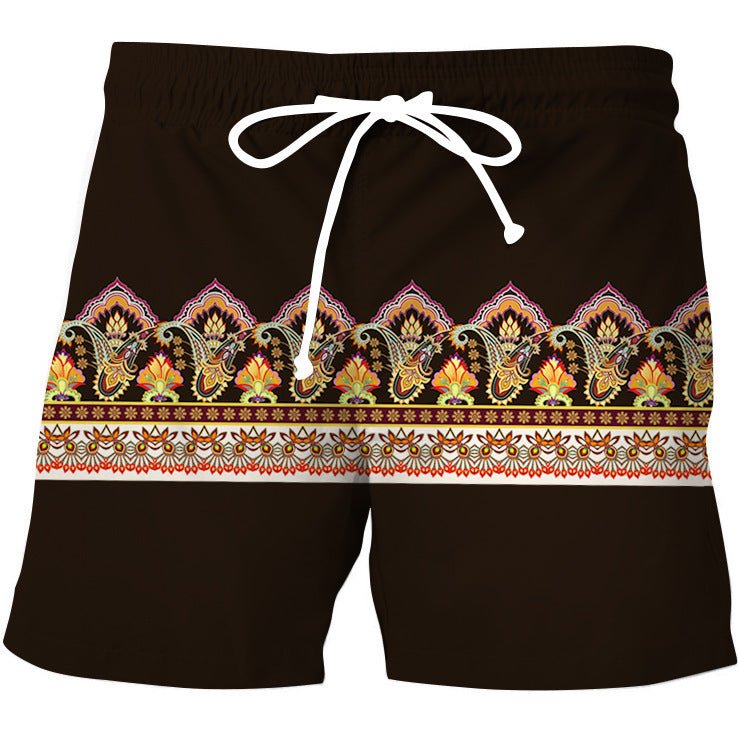 Bold Stripe Vintage Shorts - Stylish 3Sixty5
