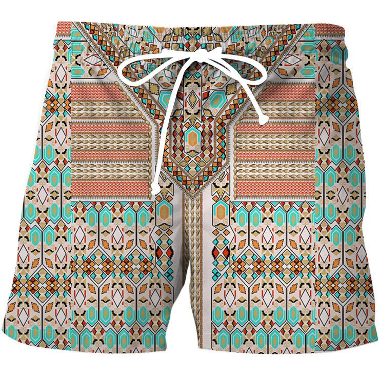 Bold Stripe Vintage Shorts - Stylish 3Sixty5