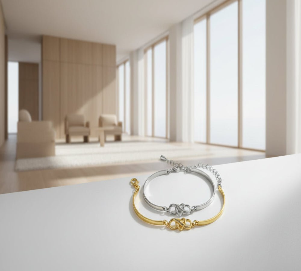 Forever Love Crystal Bracelet - Stylish 3Sixty5