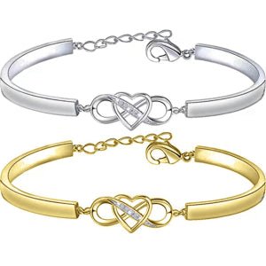 Forever Love Crystal Bracelet - Stylish 3Sixty5