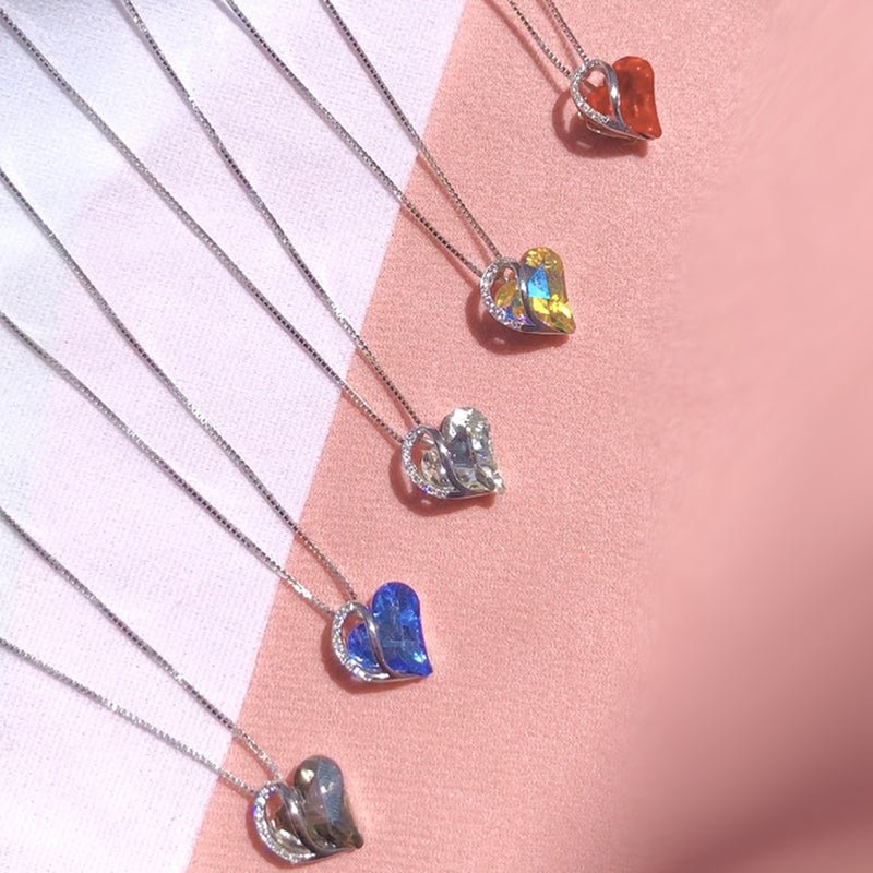 Heart - Shaped Pendant Necklace - Stylish 3Sixty5