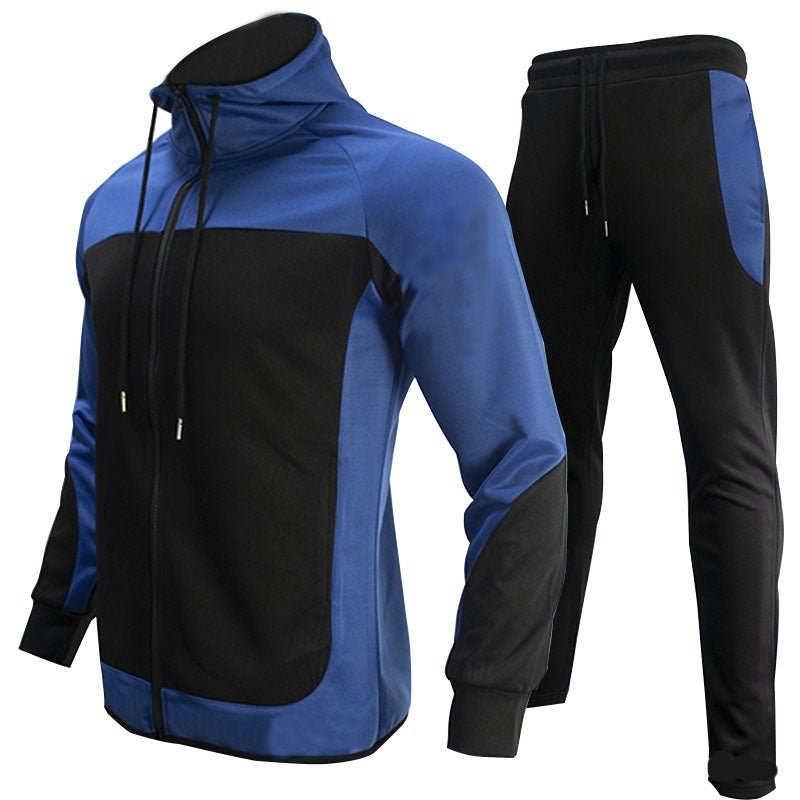 Men's Contrast Sweatshirt Set - Stylish 3Sixty5