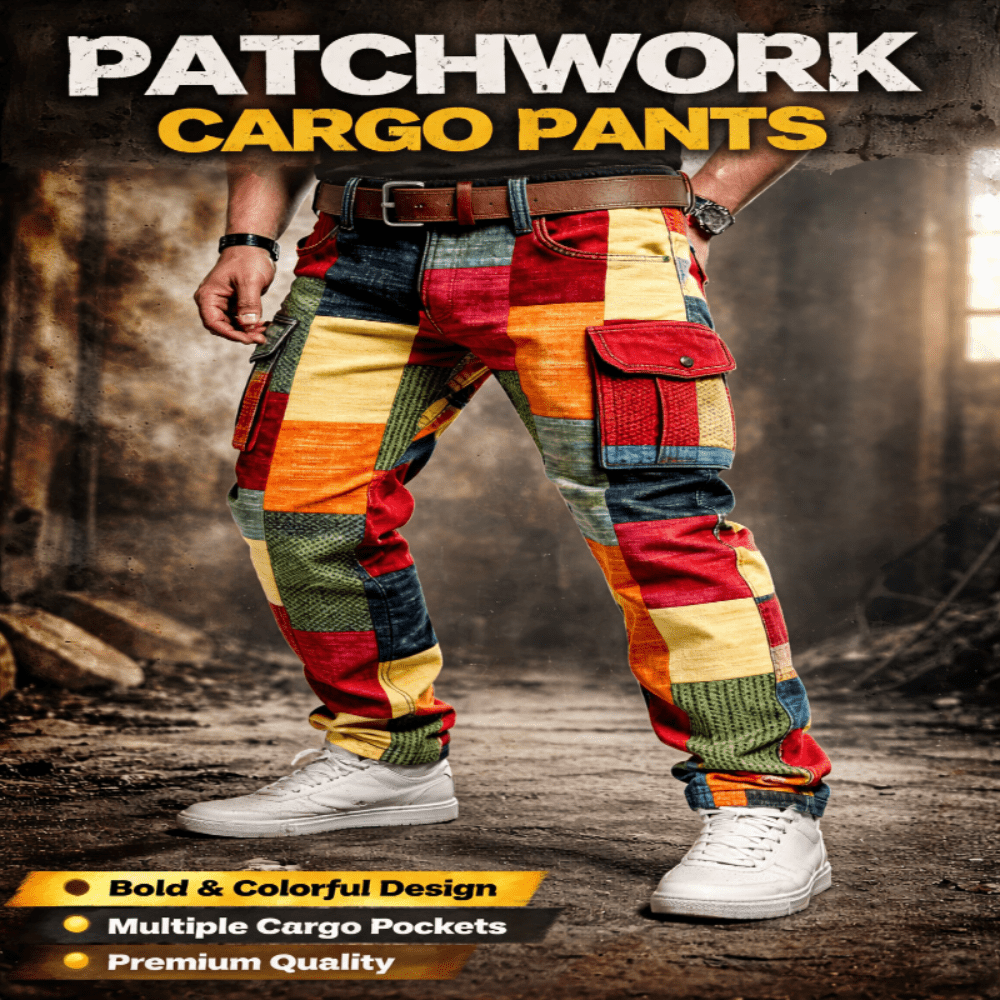Monarch Grid Cargo Pants - Stylish 3Sixty5