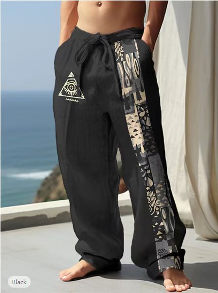 Playful Print Trousers - Stylish 3Sixty5