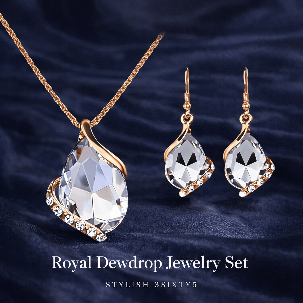 Royal Dewdrop Jewelry Set - Buy 1 Get 1 FREE $00.00 - Stylish 3Sixty5