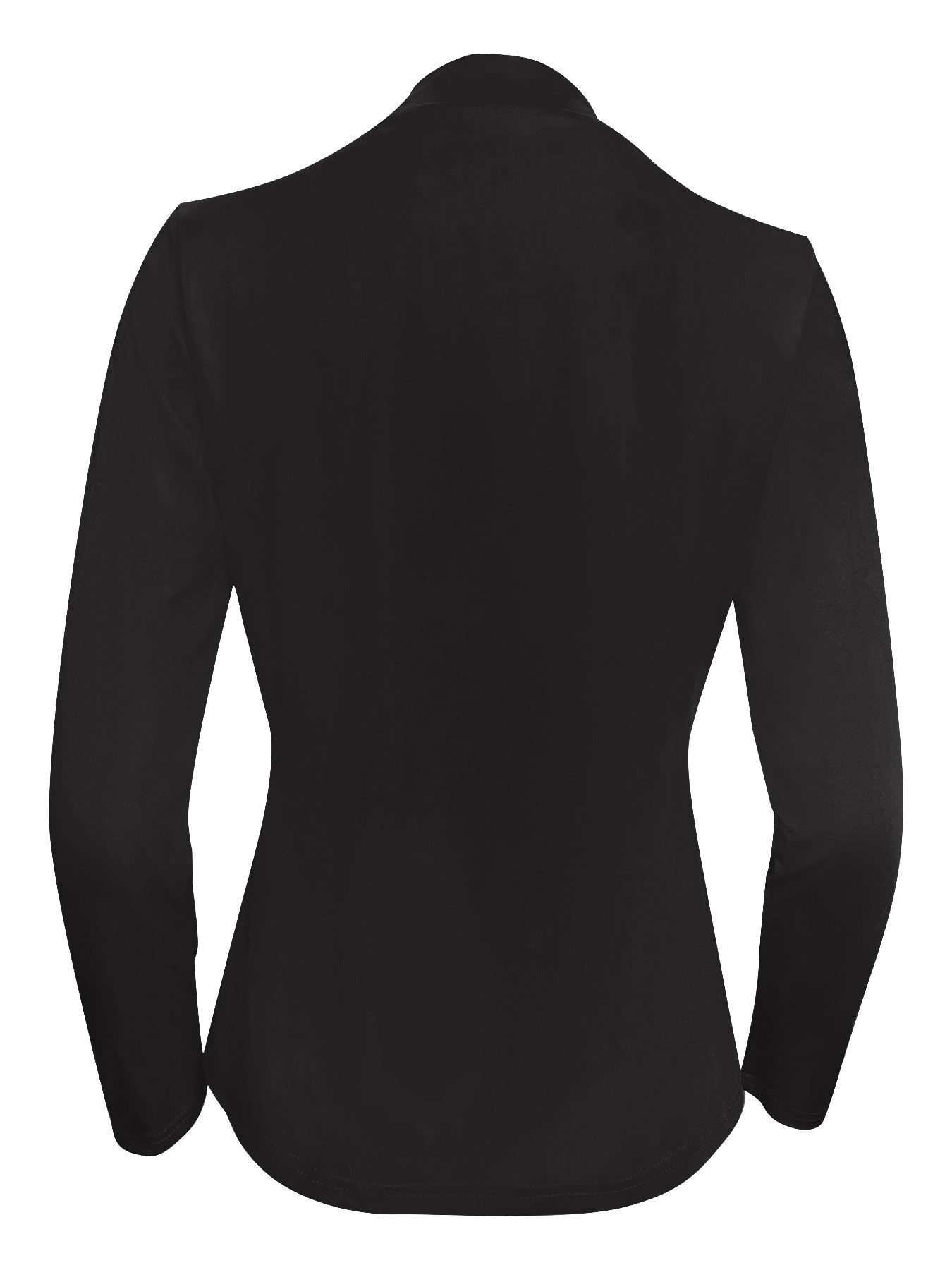 Sleek women's zip jacket from Stylish 3Sixty5 with a fitted back design for a modern look