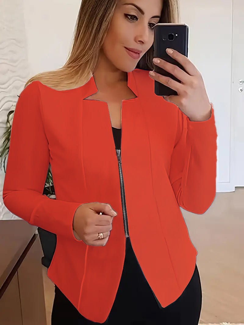 Sleek - Zip Women’s Jacket - Buy 2 Get 1 FREE $00.00 - Stylish 3Sixty5