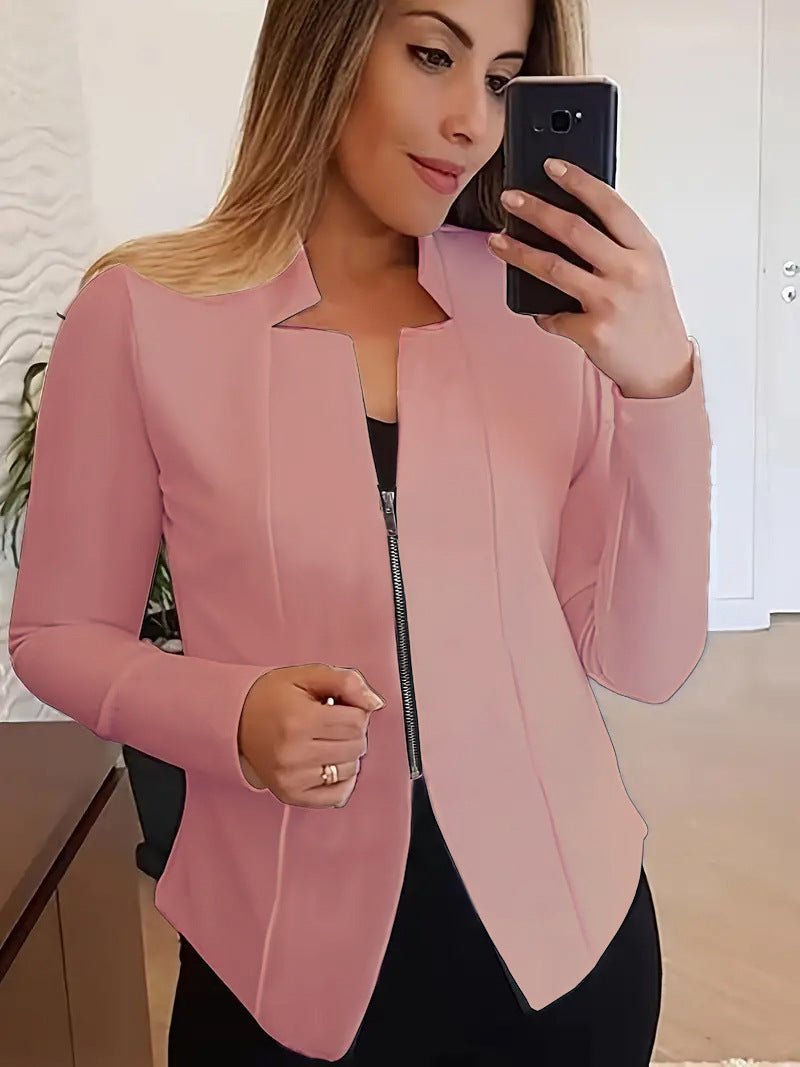 Sleek - Zip Women’s Jacket - Buy 2 Get 1 FREE $00.00 - Stylish 3Sixty5