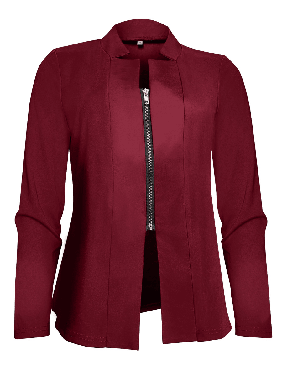 Sleek - Zip Women’s Jacket - Buy 2 Get 1 FREE $00.00 - Stylish 3Sixty5