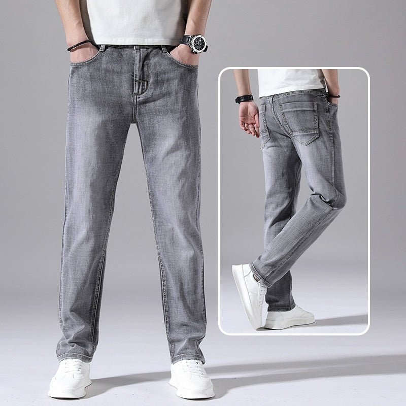 Straight - Leg Denim Pants - Stylish 3Sixty5