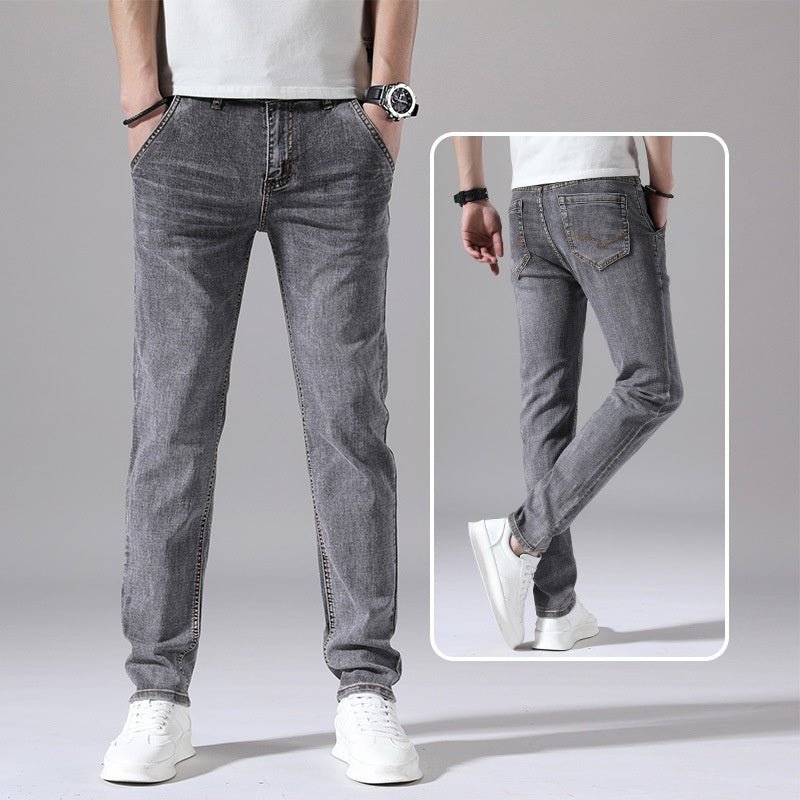 Straight - Leg Denim Pants - Stylish 3Sixty5