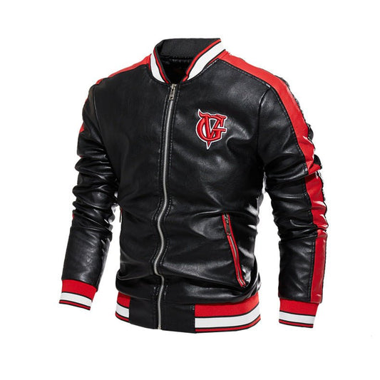Dominion Core Leather Jacket for Men - Stylish 3Sixty5