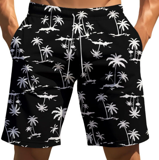 Stylish 3Sixty5 trendy summer swimwear for men with palm tree print design