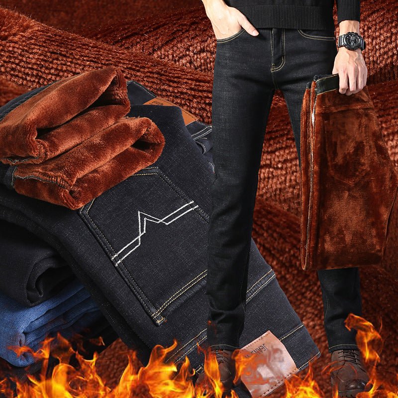 Veluxe Warm Formal Trousers for Men - Stylish 3Sixty5