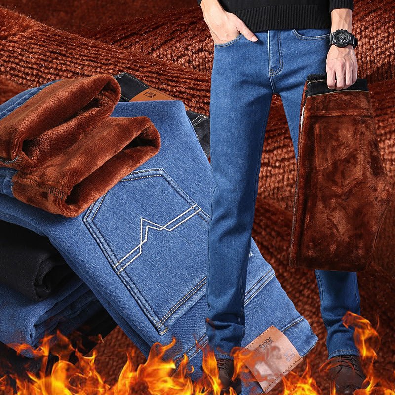 Veluxe Warm Formal Trousers for Men - Stylish 3Sixty5