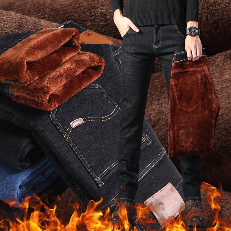 Veluxe Warm Formal Trousers for Men - Stylish 3Sixty5