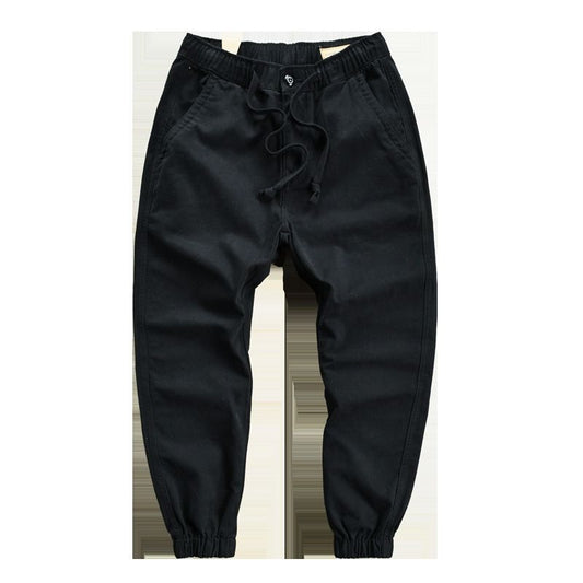 Vortex ProGear utility pants in black with drawstring and elastic cuffs for a comfortable fit