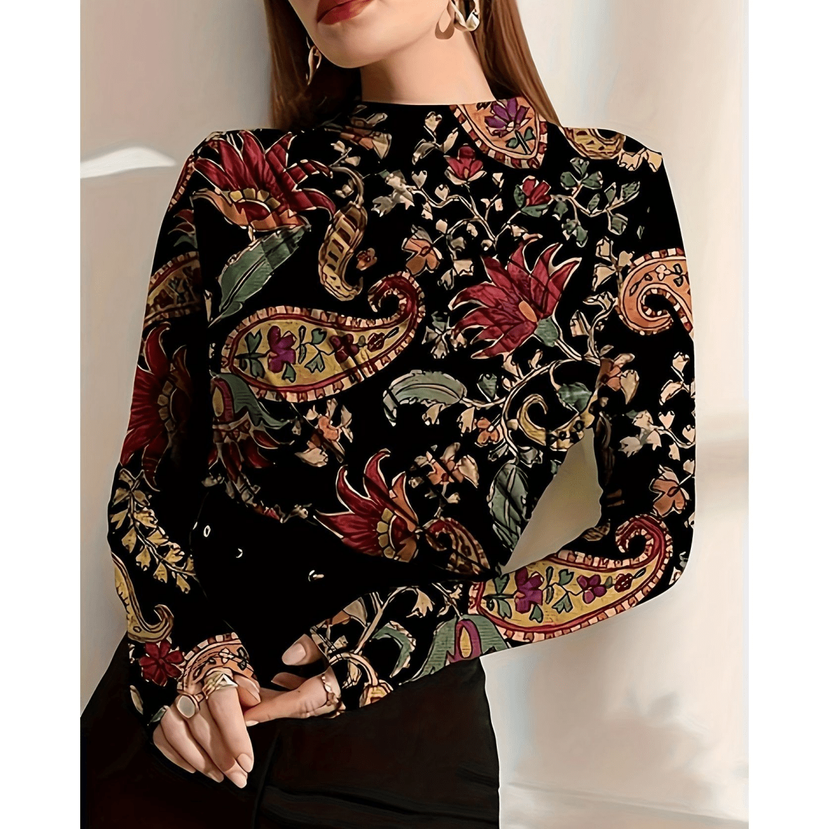 Western - Inspired Plus Size Top - Stylish 3Sixty5